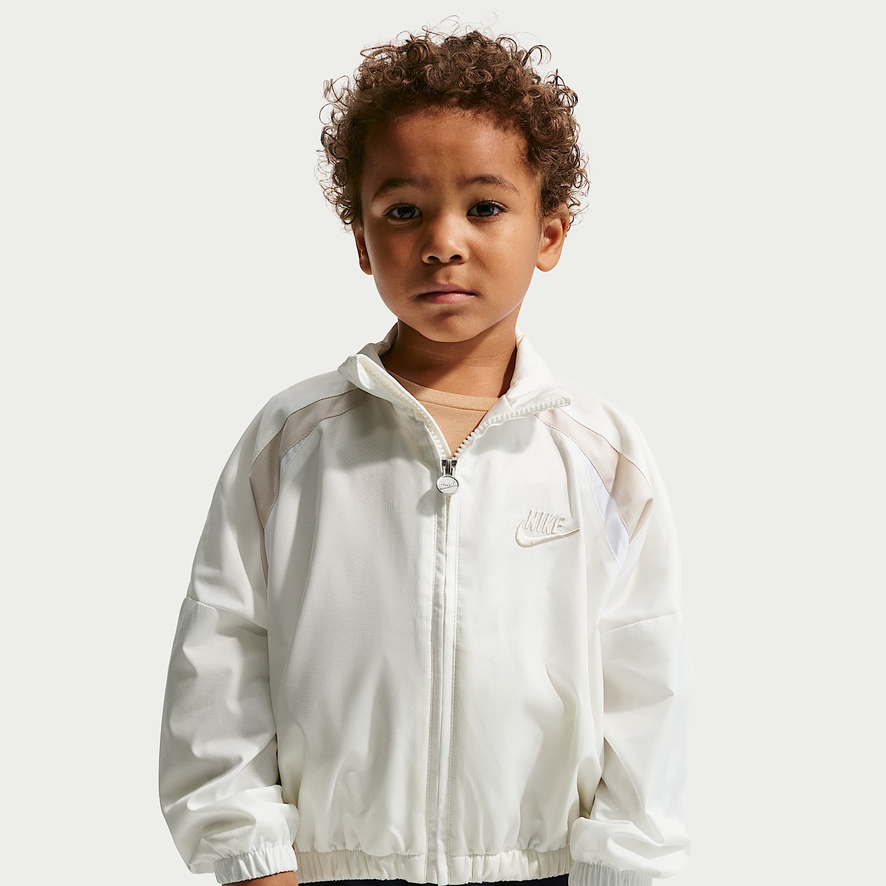 Nike Toddler Colorblocked Hoodless Jacket. Nike.com